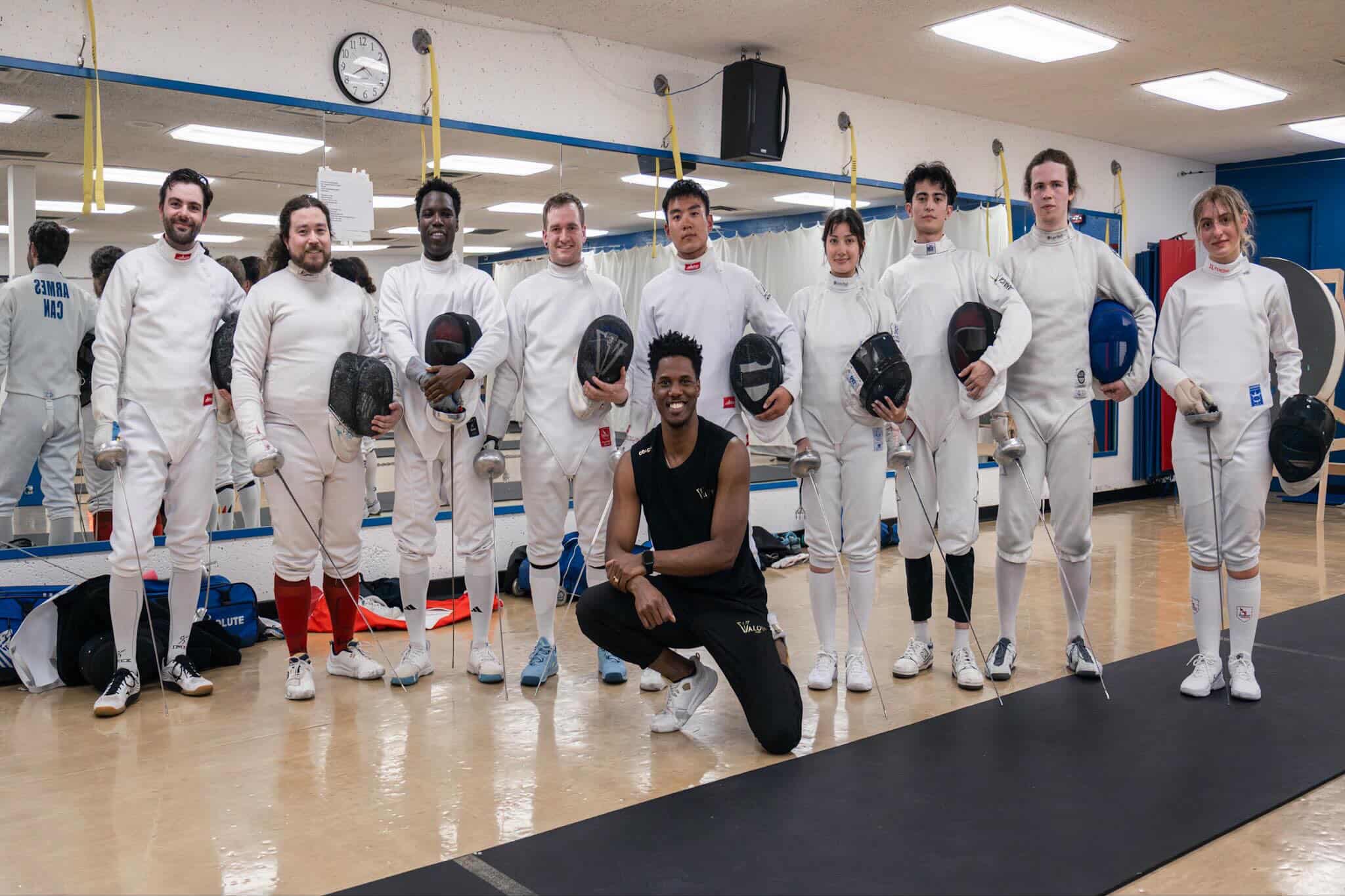 Valour Fencing Club members